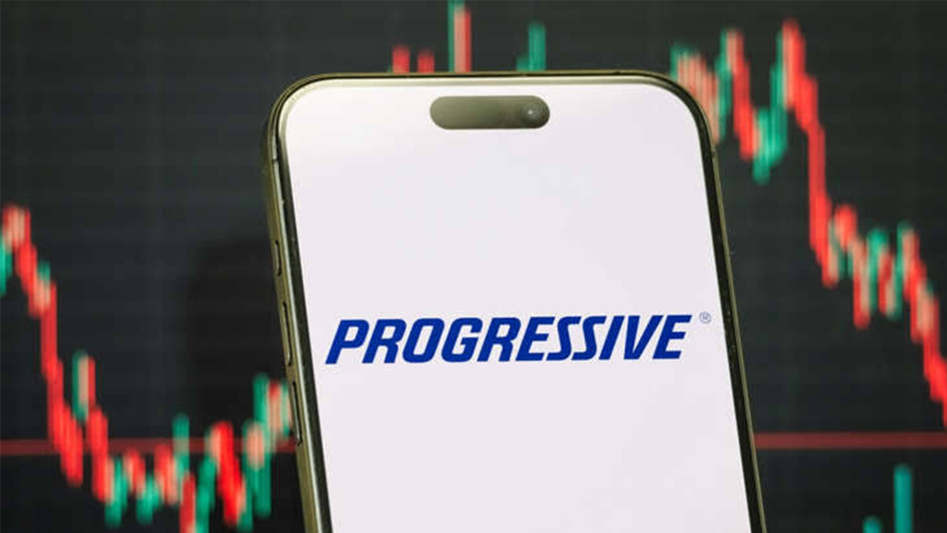 Progressive auto insurance telematics program displayed on a smartphone - usage-based insurance explained by Insurance Specialists of SW Florida