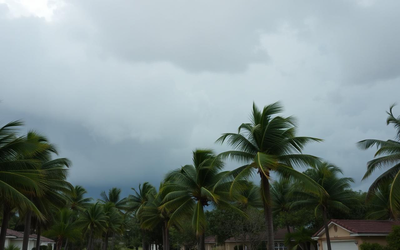 Wind-only insurance in Southwest Florida - coastal home withstanding hurricane winds near Bonita Springs